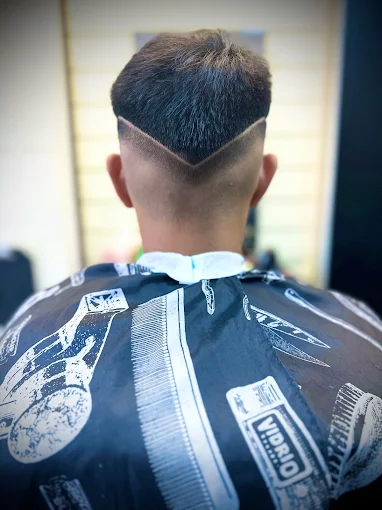 Back fade detail and sharp blend at Hastings barber near me